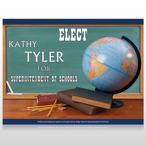 Superintendent of School 281 Custom Sign