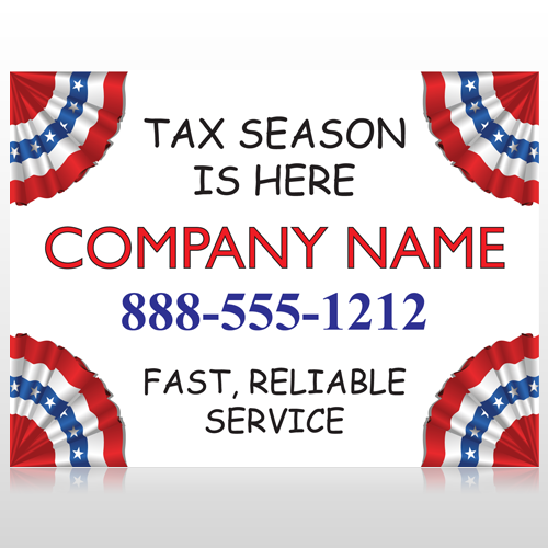 Taxes 154 Custom Sign