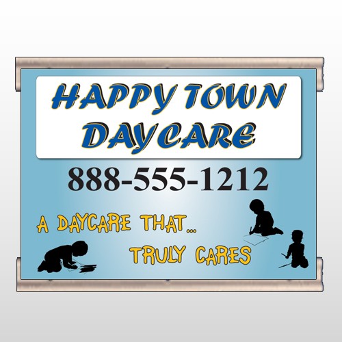 True Happy Care 182 Track Banner