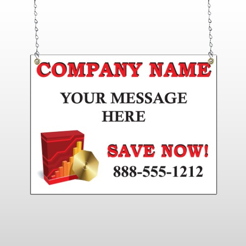 CD & Graph 147 Window Sign