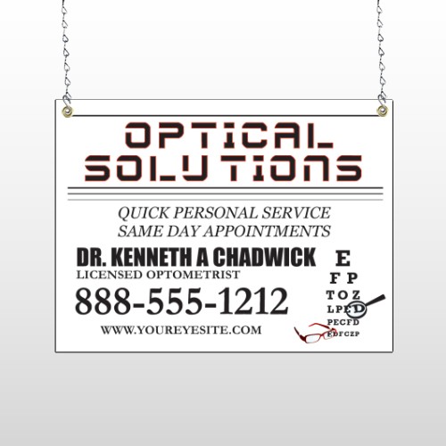 Eye Doctor 131 Window Sign