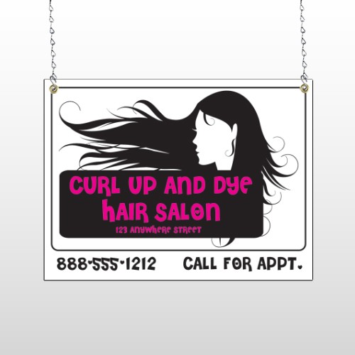 Hair 130 Window Sign