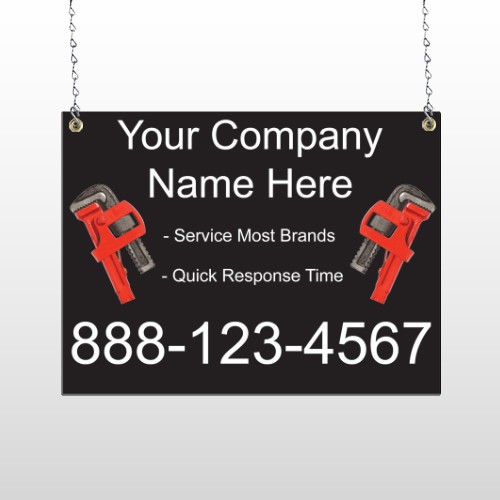 Monkey Wrench 257 Window Sign