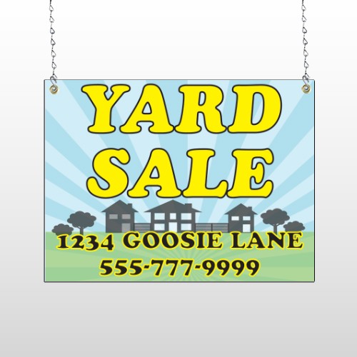 Neighbor Sale 549 Window Sign