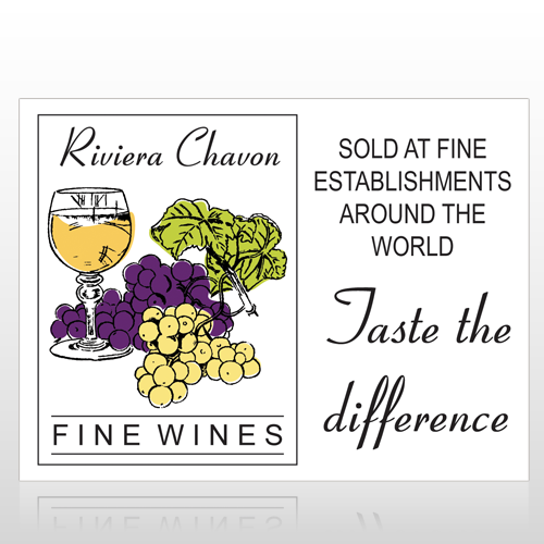 Wine 145 Custom Sign