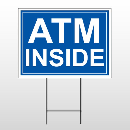 ATM 115 Wire Frame Sign