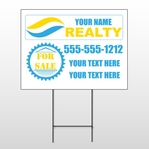 Blue Bottle Cap 658 Wire Frame Sign