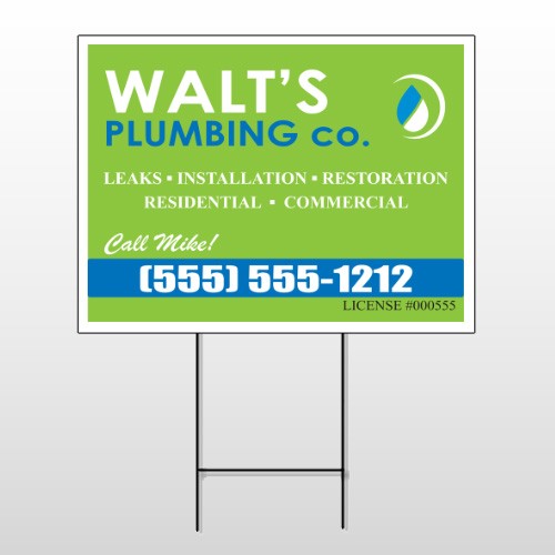 Construction 69 Wire Frame Sign