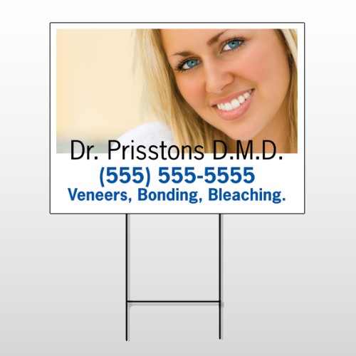 Dental 49 Wire Frame Sign