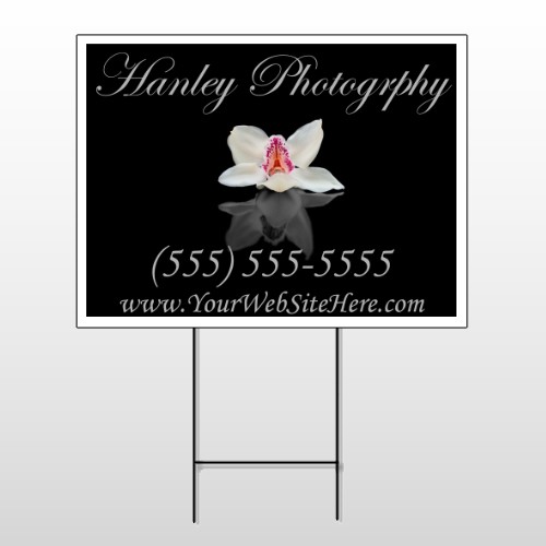 Flower 41 Wire Frame Sign