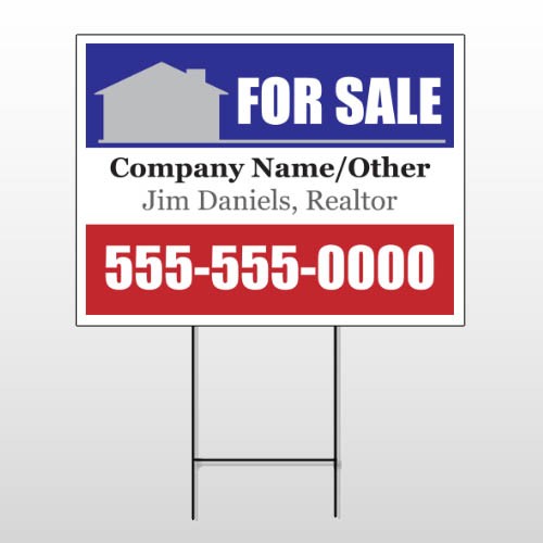 For Sale 134 Wire Frame Sign