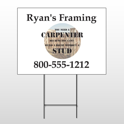 Framing 237 Wire Frame Sign