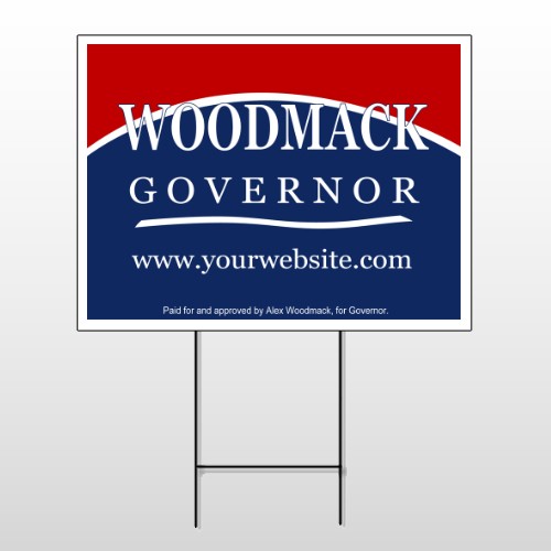Governor 308 Wire Frame Sign