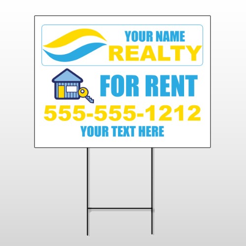 House And Key 661 Wire Frame Sign