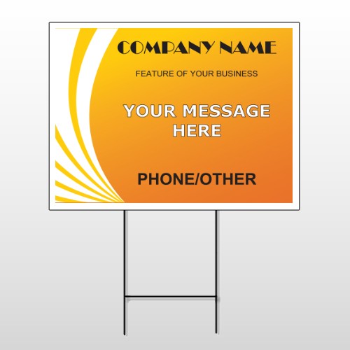 Law 142  Wire Frame Sign