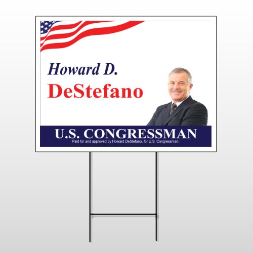 Political 18 Wire Frame Sign