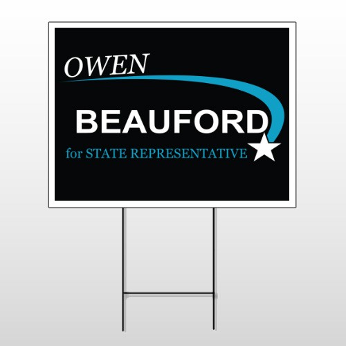 Political 23 Wire Frame Sign
