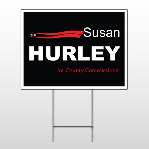 Political 24 Wire Frame Sign
