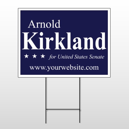 Political 25 Wire Frame Sign