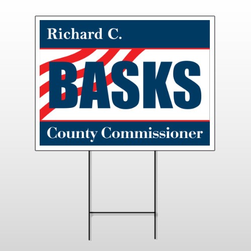 Political 28 Wire Frame Sign