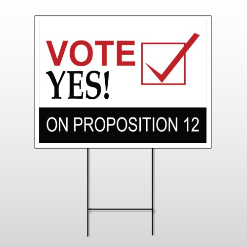 Political 36 Wire Frame Sign