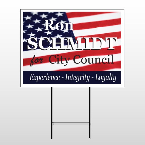 Political 39 Wire Frame Sign