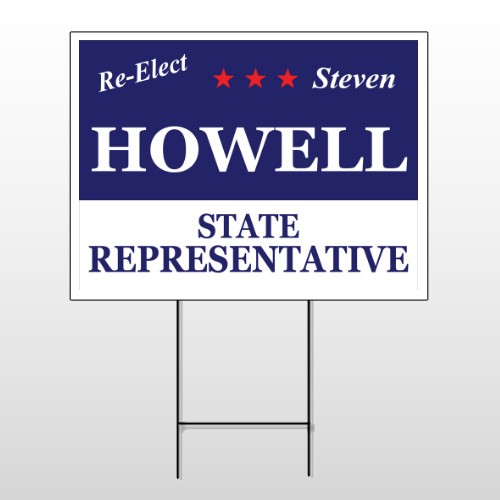 Political 44 Wire Frame Sign