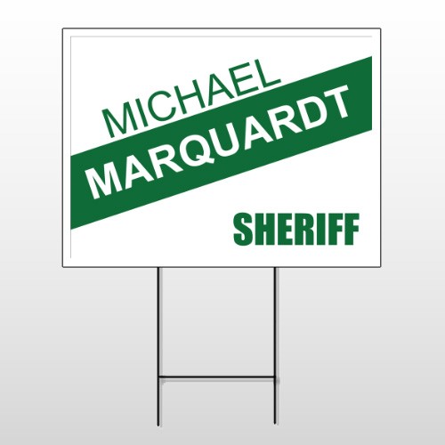 Political 50 Wire Frame Sign