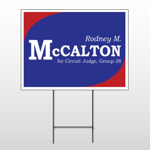 Political 55 Wire Frame Sign