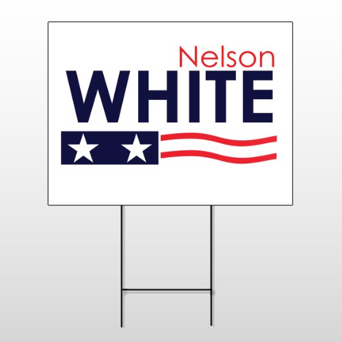 Political 58 Wire Frame Sign