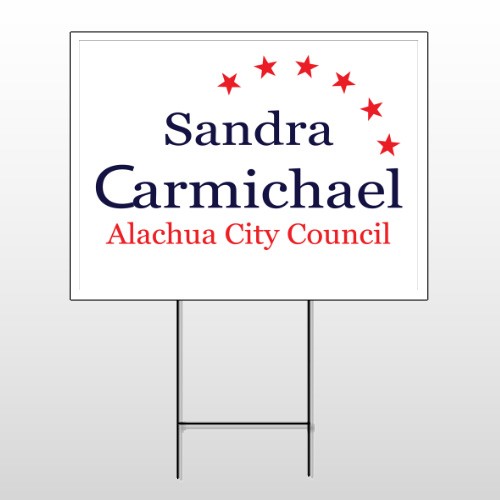 Political 59 Wire Frame Sign
