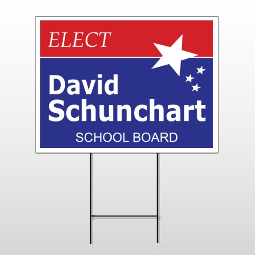 Political 63 Wire Frame Sign