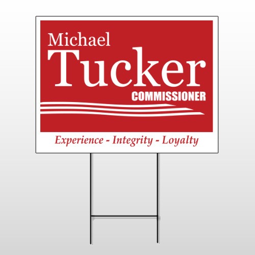 Political 64 Wire Frame Sign