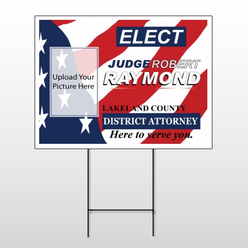 Political 8 Wire Frame Sign