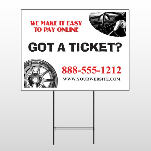 Steering Wheel 154 Wire Frame Sign