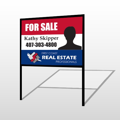 Agent Photo 10 H-Frame Sign