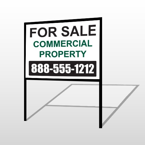 Commercial 53 H-Frame Sign