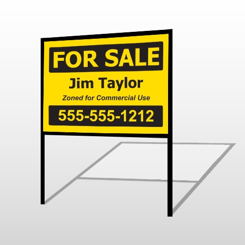 Commercial 59 H-Frame Sign