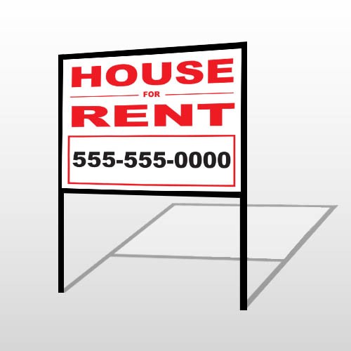 For Rent 139 H-Frame Sign