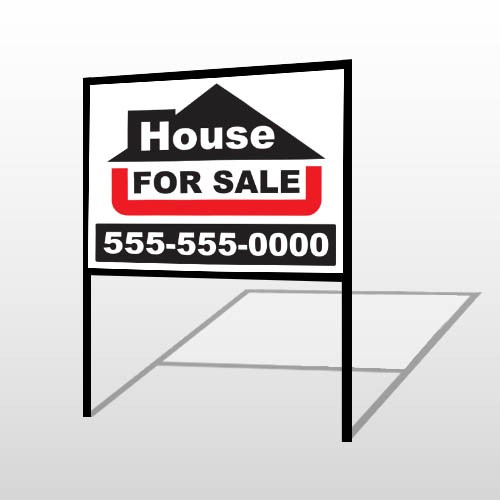 For Sale 141 H-Frame Sign