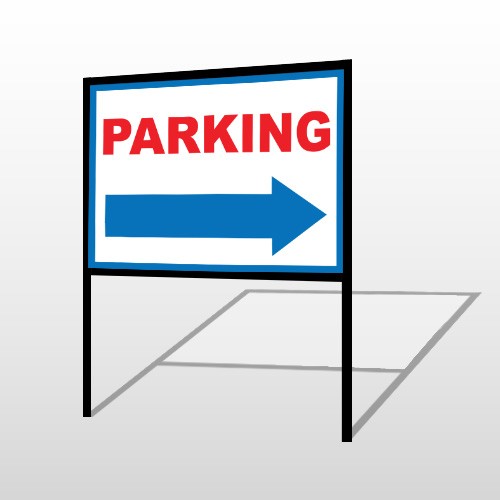 Parking 78 H-Frame Sign