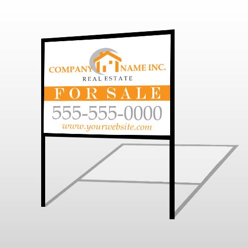 Real Estate 103 H-Frame Sign