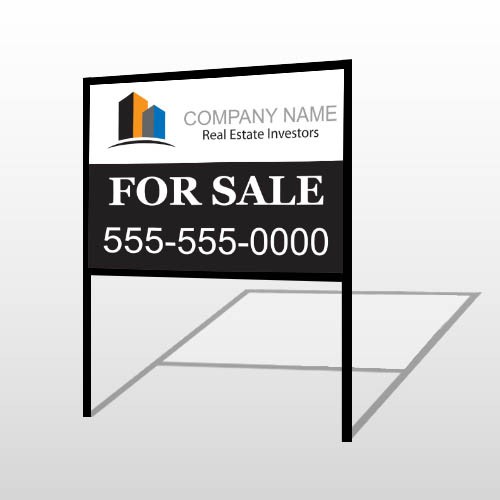 Real Estate Investors 101 H-Frame Sign