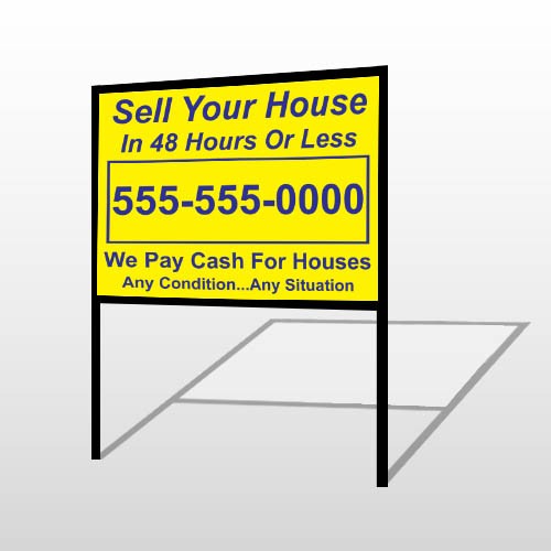 Sell Your House 151 H-Frame Sign