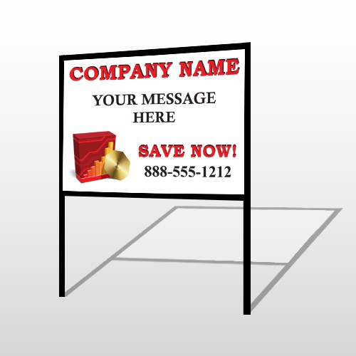 CD & Graph 147 H-Frame Sign