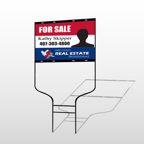 Agent Photo 10 Round Rod Sign