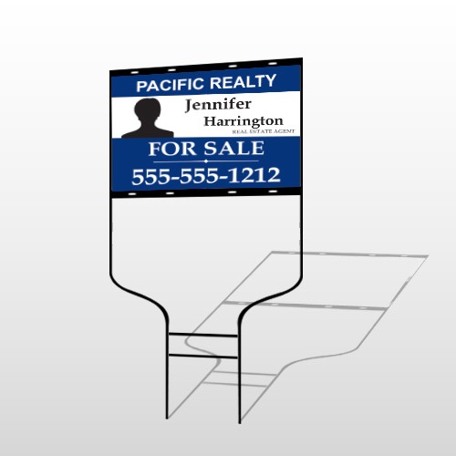 Agent Photo 37 Round Rod Sign