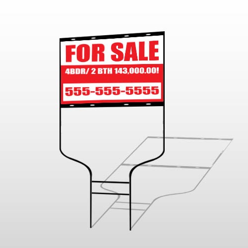 For Sale 109 Round Rod Sign