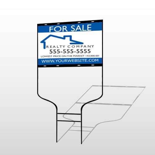 For Sale 110 Round Rod Sign