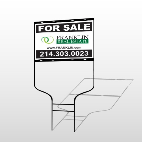 Franklin 14 Round Rod Sign